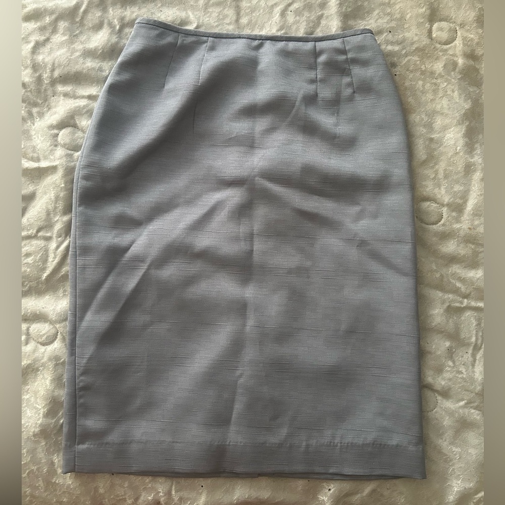 Kasper Elegant Slate Pencil Skirt